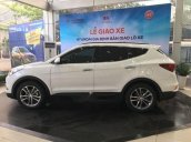 Cần bán Hyundai Santa Fe năm sản xuất 2018, màu trắng, giá tốt