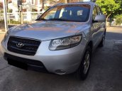 Cần bán Hyundai Santa Fe đời 2009, màu bạc số sàn, 465 triệu