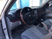 Bán xe Hyundai Santa Fe đời 2009, màu bạc 