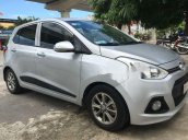 Bán xe Hyundai Grand i10 đời 2015, màu bạc 