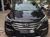 Cần bán Hyundai Santa Fe 2.2L 4WD năm 2016, màu đen, giá tốt