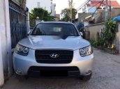 Bán xe Hyundai Santa Fe đời 2009, màu bạc 