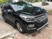 Cần bán Hyundai Santa Fe 2.2L 4WD năm 2016, màu đen, giá tốt