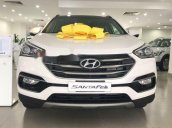 Cần bán xe Hyundai Santa Fe năm 2018, màu trắng, giá tốt