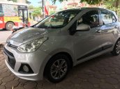 Bán xe Hyundai Grand i10 đời 2015, màu bạc 