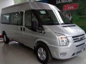 An Đô Ford bán xe Ford Transit Luxury màu bạc mới 2018