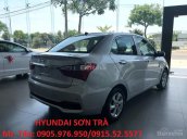 Hyundai Sơn Trà bán ô tô Hyundai Grand i10 đời 2019, màu bạc, nhập khẩu CKD tại Cẩm Lệ, Đà Nẵng