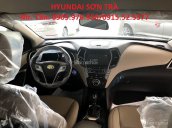 Hyundai Sơn Trà bán ô tô Hyundai Santa Fe 2018, màu trắng, nhập khẩu 3 cục Hàn Quốc, xe 7 chỗ Đà Nẵng