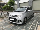 Bán Hyundai Grand i10 sản xuất 2015, màu bạc số tự động, 365tr