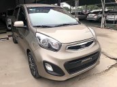 Cần bán lại xe Kia Picanto S 1.25 AT năm 2014, màu vàng chính chủ