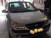 Bán Hyundai Getz 1.1 MT 2010, màu bạc, nhập khẩu nguyên chiếc, 186 triệu