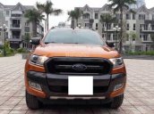 Cần bán gấp xe Ford wildtrak 3.2L số tự động 2016, màu vàng 2 cầu