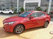 Bán Mazda 2 Sedan đỏ, hỗ trợ ngân hàng: Trả trước 148 triệu, giao xe tận nhà. LH trực tiếp 0907148849