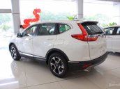 Bán Honda CR V 2018, hoàn toàn mới 7 chỗ, nhập khẩu, đủ màu giao ngay, hỗ trợ ngân hàng 90%