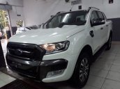 Bán xe Ford Ranger Wildtrak 3.2L AT sản xuất năm 2017, màu trắng, giá tốt