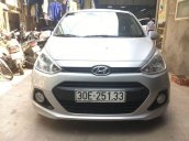 Cần bán gấp Hyundai Grand i10 1.0MT sản xuất năm 2015, màu bạc, giá 279tr