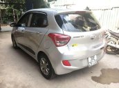 Cần bán gấp Hyundai Grand i10 1.0MT sản xuất năm 2015, màu bạc, giá 279tr