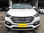 Bán Hyundai Santa Fe 2.2L 4WD đời 2017, màu trắng