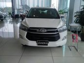 Bán Toyota Innova 2.0E 2018 - Trắng - Full Option - Hỗ trợ trả góp 90%, bảo hành chính hãng 3 năm/Hotline: 0973.306.136