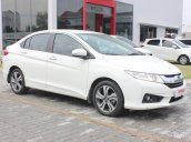 Bán ô tô Honda City 1.5 bản CVT sản xuất 2016, màu trắng, giá siêu tốt