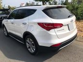 Cần bán gấp Hyundai Santa Fe đời 2015, màu trắng giá cạnh tranh