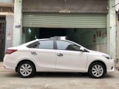 Bán ô tô Toyota Vios 1.5E CVT năm 2016, màu trắng còn mới, giá tốt