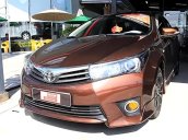 Cần bán Toyota Corolla altis 2.0V đời 2014, màu nâu