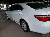 Cần bán xe Lexus LS460L 2008 màu trắng, nhập Nhật