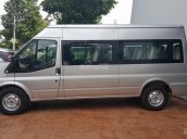 Thái Bình bán Ford Transit bản tiêu chuẩn, sản xuất 2018, màu bạc, xe như mới 100% chưa lăn bánh