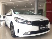 Bán Kia Cerato S MT sản xuất 2018, màu trắng, giá chỉ 499 triệu