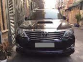 Cần bán xe Fortuner dầu 2016, ĐK 2017 màu đen, xe đi giữ rất kỹ