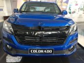 Bán ô tô Chevrolet Colorado sản xuất 2017, màu xanh lam, 624 triệu