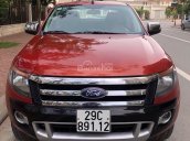 Bán ô tô Ford Ranger XLS đời 2014, màu đỏ, xe nhập như mới, giá 455tr