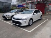 Camry 2.0E màu trắng - Model 2018 - Ưu đãi lớn, trả góp 90%, nhận xe ngay. Hotline: 0973.306.136