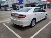 Camry 2.0E màu trắng - Model 2018 - Ưu đãi lớn, trả góp 90%, nhận xe ngay. Hotline: 0973.306.136