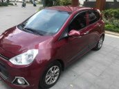 Cần bán gấp Hyundai Grand i10 AT đời 2015, màu đỏ, giá tốt