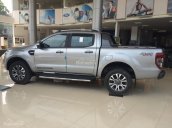 Ford Vĩnh Phúc bán tải Ranger 3.2 mới toanh, màu ghi vàng giao luôn, giá khuyến mại sốc