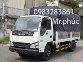 Bán xe tải Isuzu 1T9 thùng bạt, hỗ trợ trả góp 90%