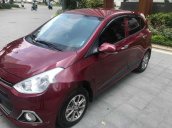 Cần bán gấp Hyundai Grand i10 AT năm 2015, màu đỏ, nhập khẩu như mới, giá tốt