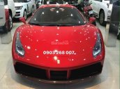 Cần bán xe Ferrari 488 GTB 2016 biển Việt Nam, màu đỏ, đi 5000km