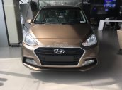 Bán xe Hyundai Grand i10 1.2 MT sedan đời 2018, màu vàng cát, 390tr giao ngay