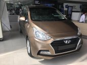 Bán xe Hyundai Grand i10 1.2 MT sedan đời 2018, màu vàng cát, 390tr giao ngay