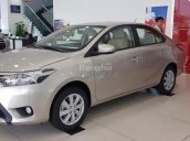 Cần bán xe Toyota Vios 1.5E năm sản xuất 2018, màu ghi vàng 