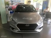 Bán Hyundai Accent 1.4 MT Base đời 2018, màu bạc, giá 425tr