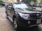 Bán Mitsubishi Triton 4x4 MT sản xuất năm 2017, màu đen, nhập khẩu Thái