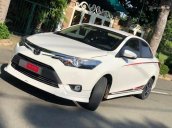 Cần bán gấp Toyota Vios 1.5 TRD 2017, màu trắng số tự động, giá tốt