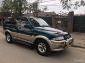 Cần bán lại xe Ssangyong Musso Se sản xuất năm 1998, màu xanh lam còn mới, giá chỉ 105 triệu