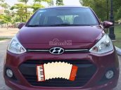 Bán xe Hyundai Grand i10 2013, màu đỏ số tự động, giá tốt