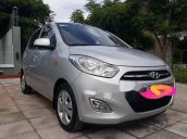 Bán xe Hyundai Grand i10 năm sản xuất 2013, màu bạc  