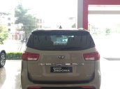 [Kia Giải Phóng] bán Kia Sedona DAT đời 2018, máy dầu, màu vàng cát. Sang trọng và tiện nghi